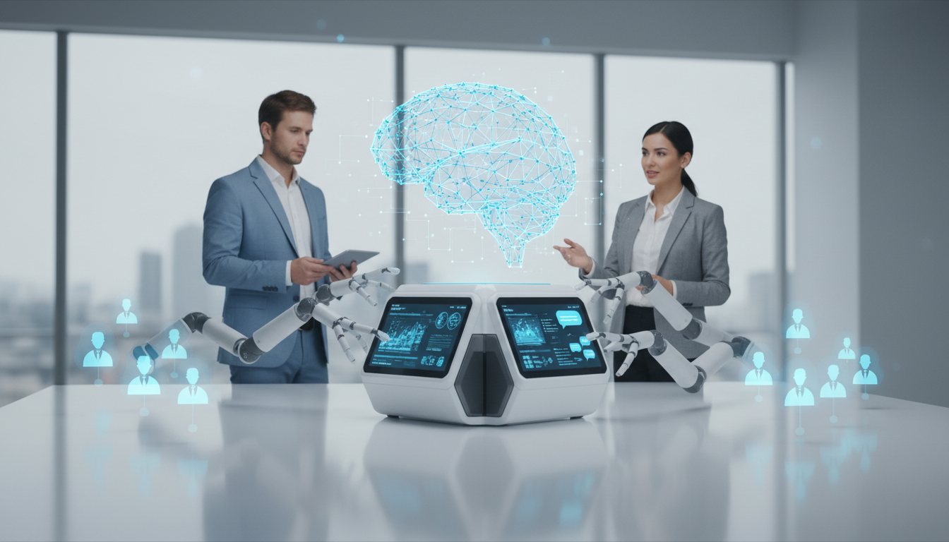 обложка для статьи про Автоматизация поддержки клиентов: выбор и внедрение ИИ-комбайна