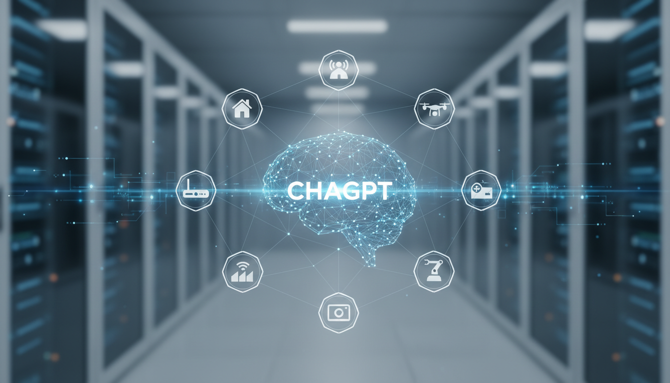 обложка для статьи про ChatGPT в IoT системе: полное руководство по интеграции и управлению