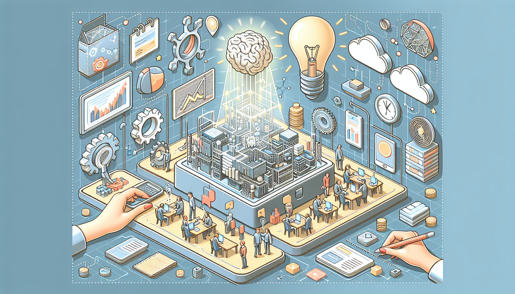 обложка для статьи про Интеграция нейросетей API: как бизнесу повысить эффективность и снизить затраты