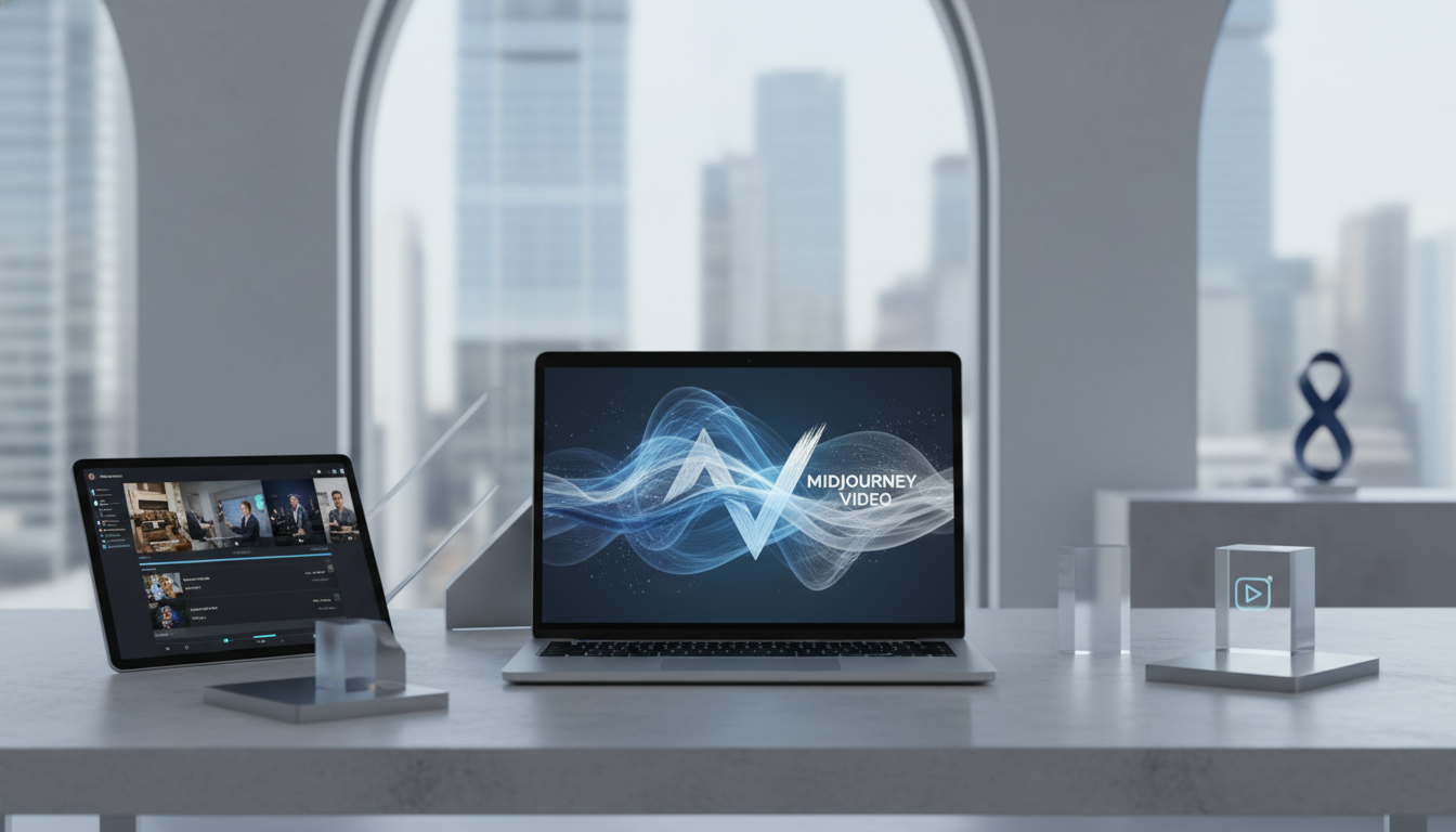 обложка для статьи про Midjourney видео: как создавать уникальные видеоролики для бизнеса