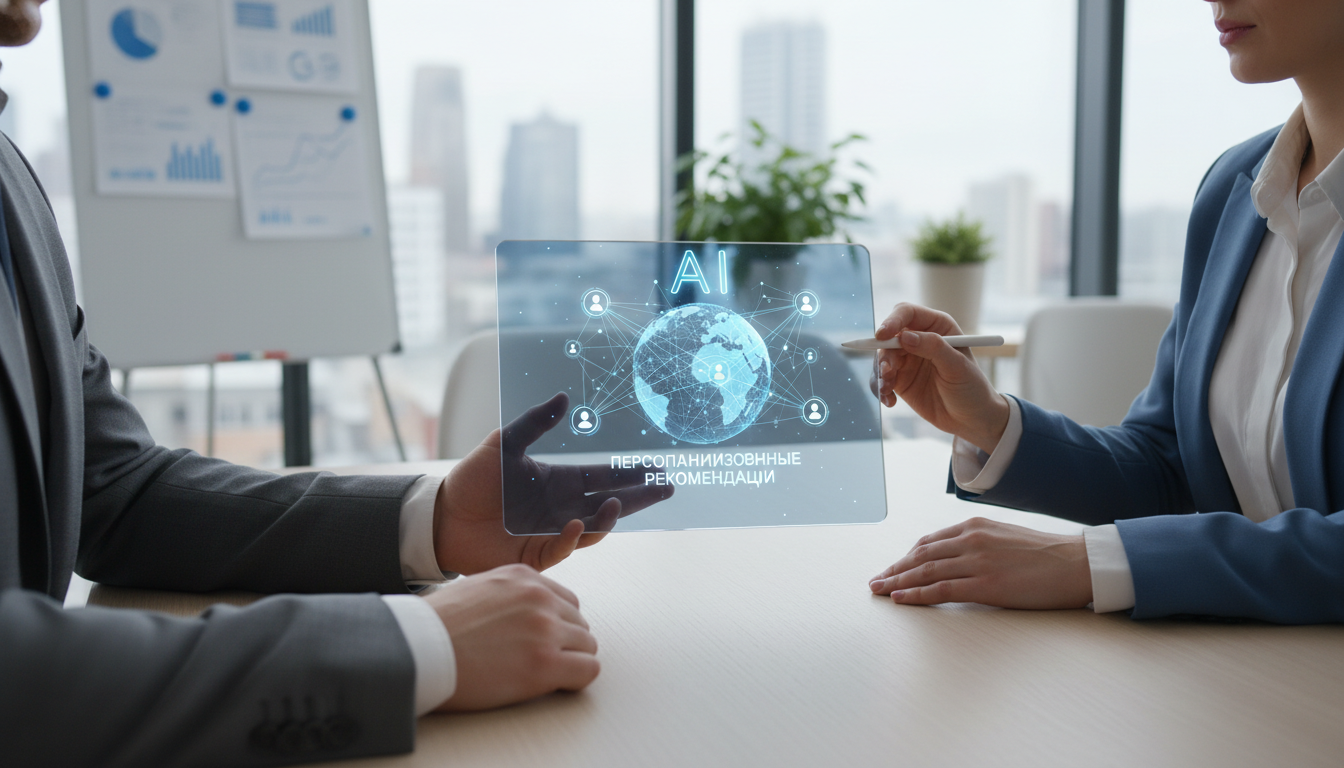 обложка для статьи про Персонализированные рекомендации AI для малого бизнеса: инструменты и кейсы