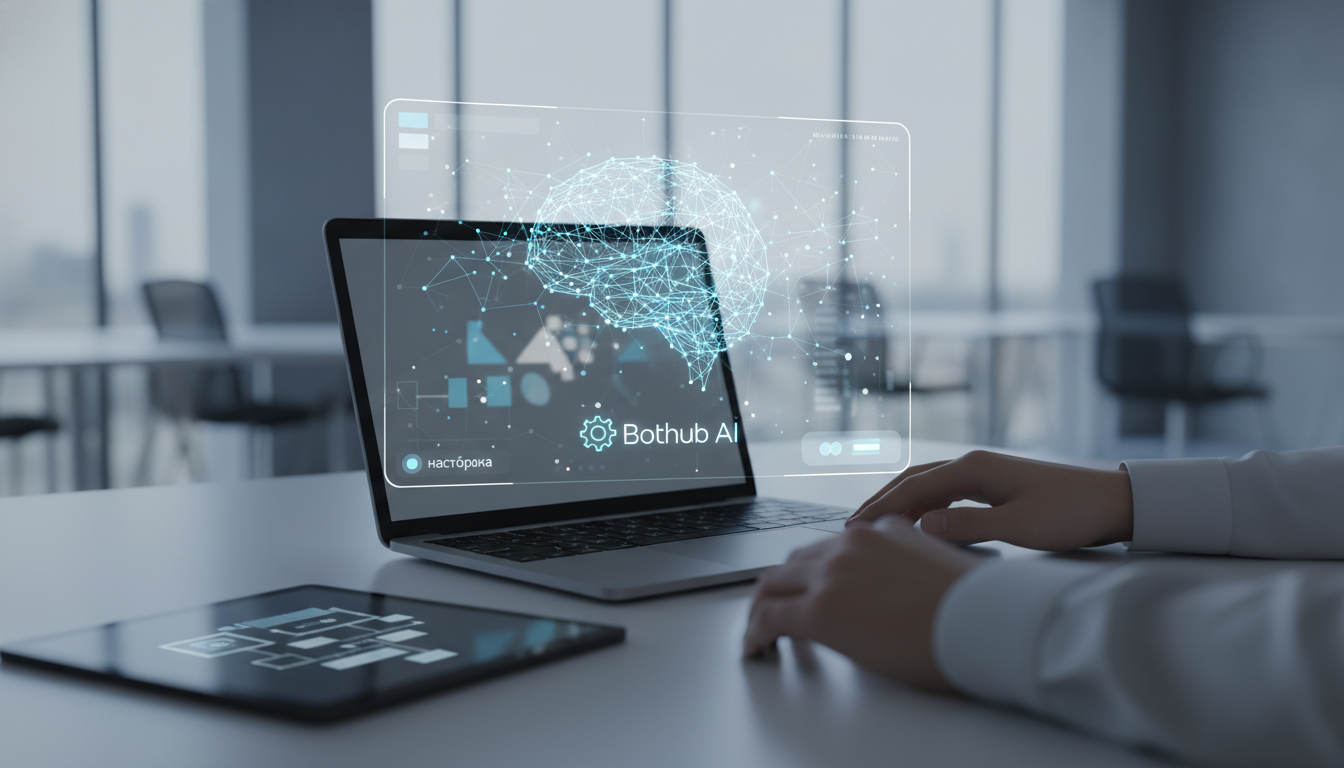 обложка для статьи про Настройка Bothub AI: пошаговое руководство для бизнеса и интеграции