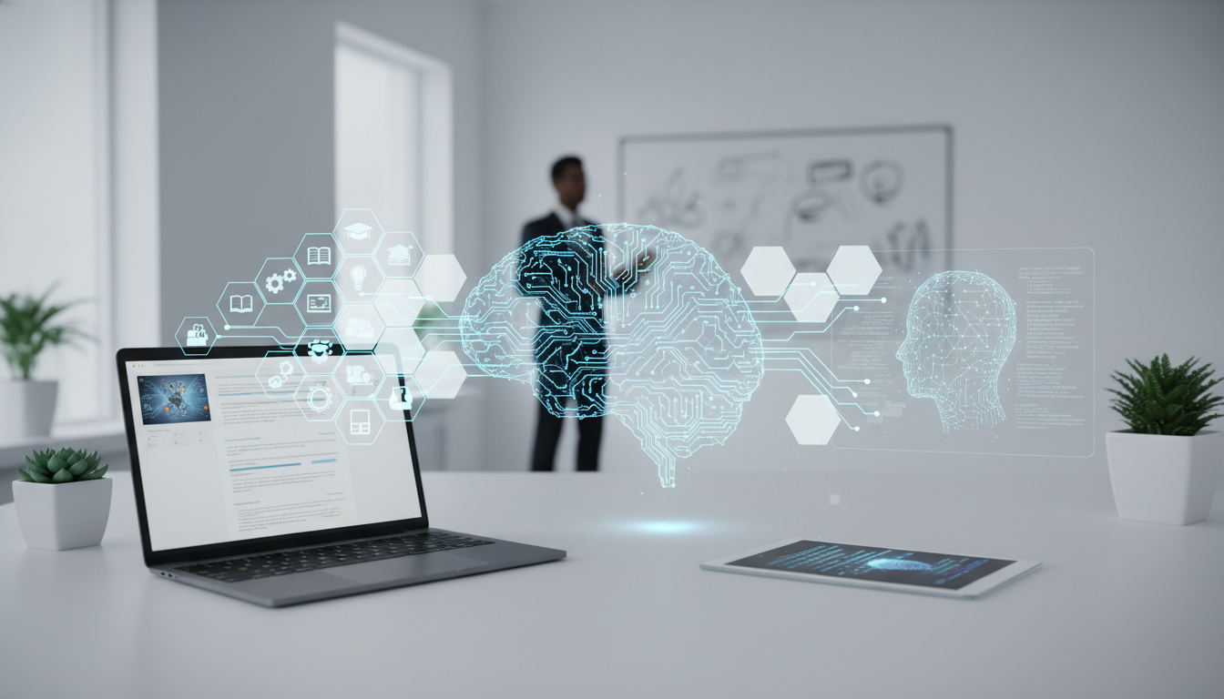 обложка для статьи про Как создать обучающую платформу с нейросетями: пошаговое руководство