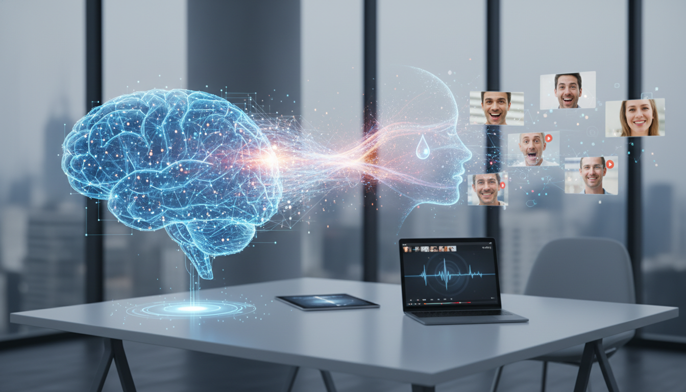 обложка для статьи про AI создание эмоционального видео: полное руководство и лучшие инструменты 2025