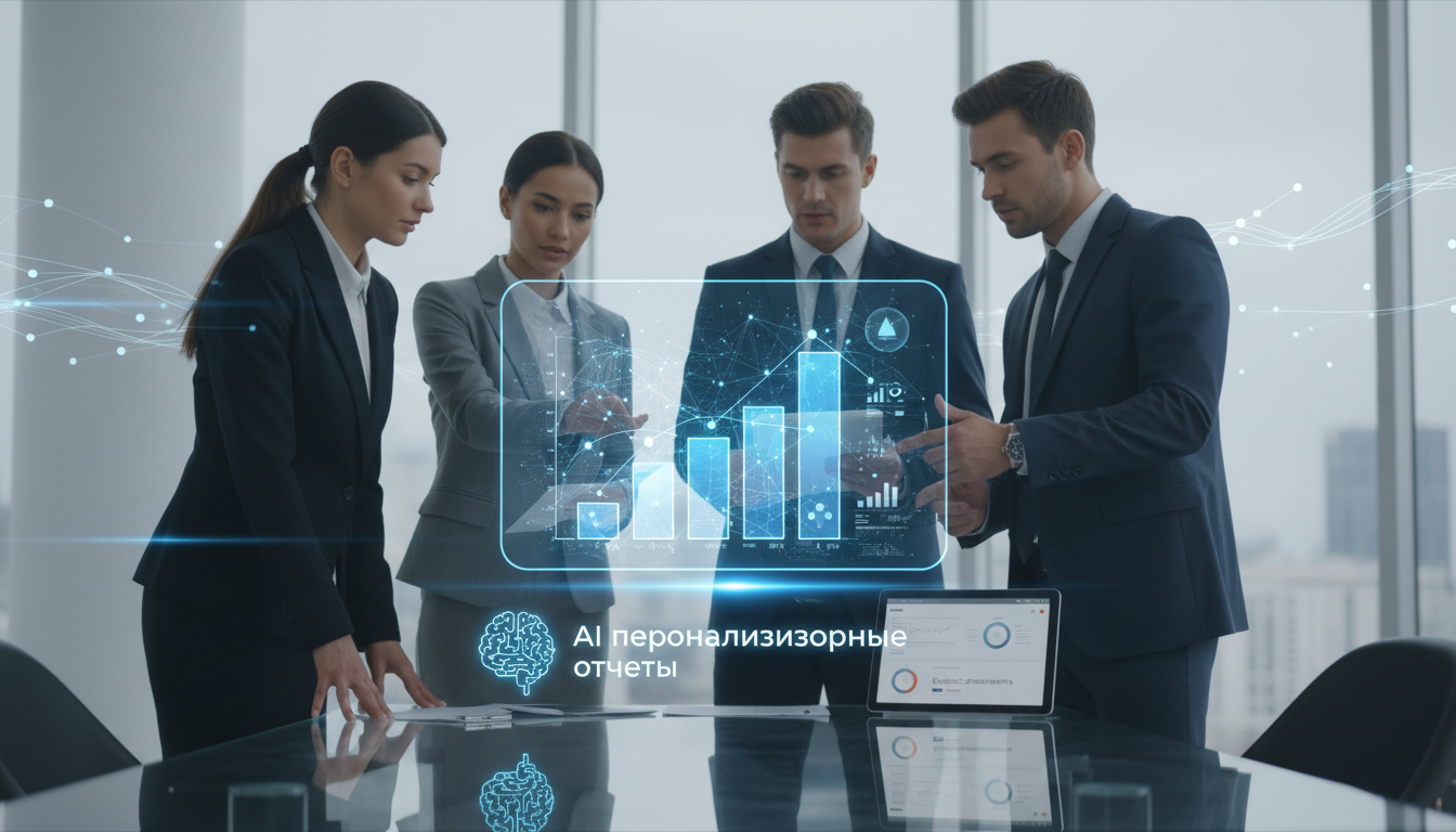 обложка для статьи про AI персонализированные отчеты: как ИИ меняет бизнес-аналитику быстро и точно