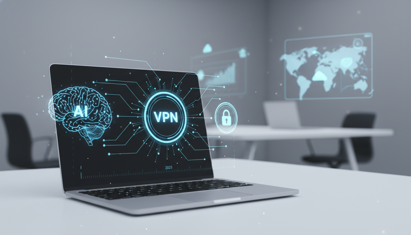 обложка для статьи про Лучший VPN для доступа к ИИ в 2025 году: выбор, настройка и безопасность