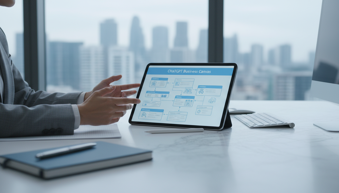 обложка для статьи про ChatGPT Canvas гайд: полное руководство для эффективной работы в бизнесе