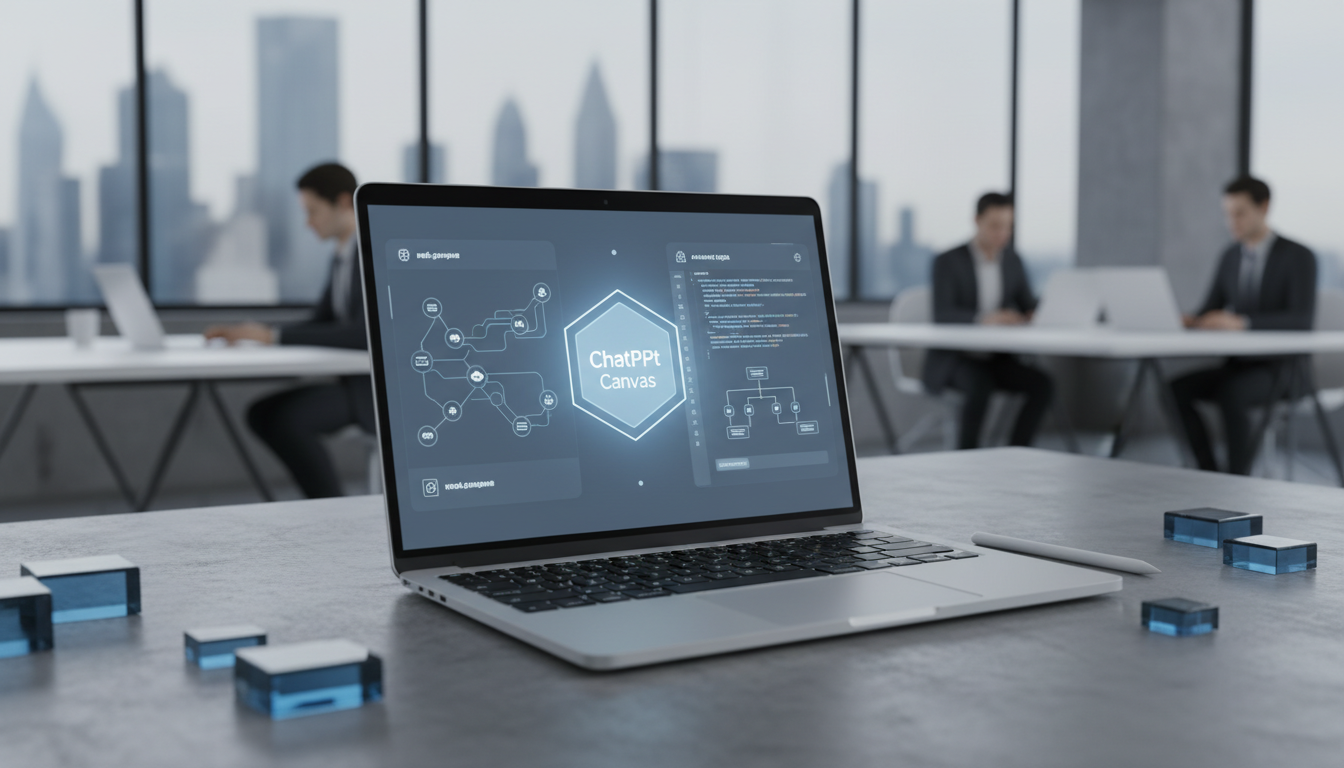 обложка для статьи про ChatGPT Canvas гайд: веб-данные и анализ кода
