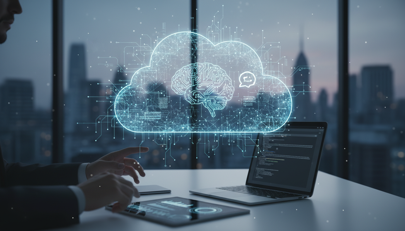 обложка для статьи про Интеграция ChatGPT облако: умная автоматизация для вашего бизнеса