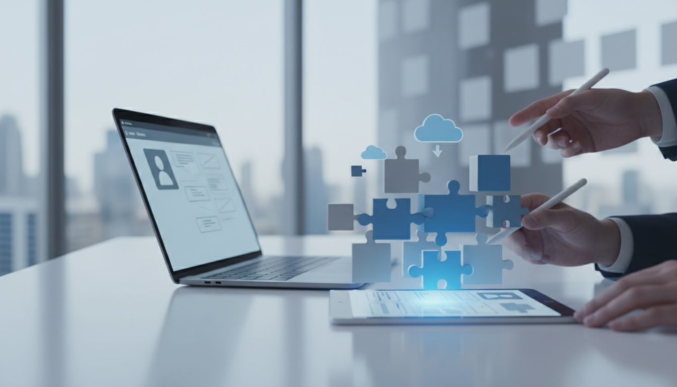 обложка для статьи про Создание веб-приложений без кода: полный гид для малого бизнеса