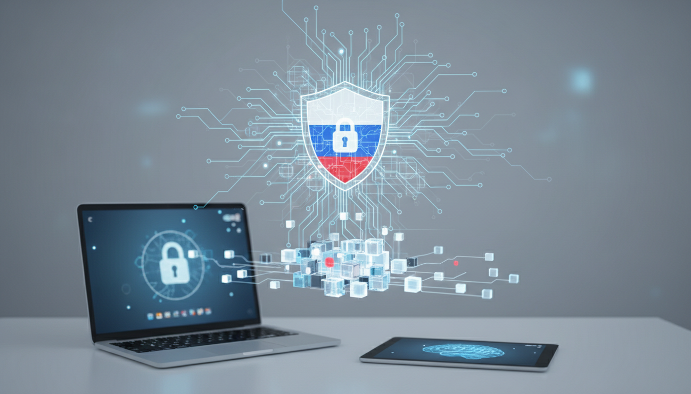 обложка для статьи про Защита данных в российских нейросетях: ключевые подходы и рекомендации