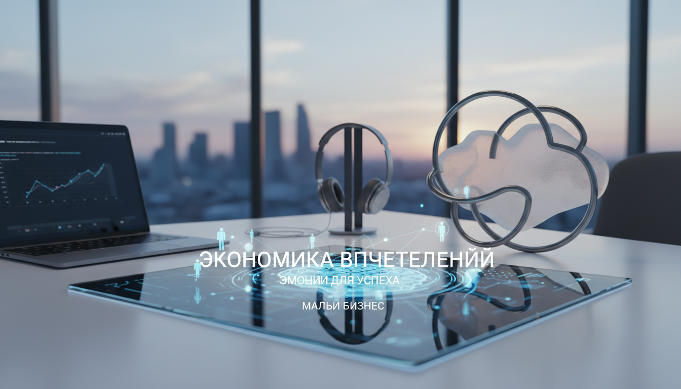 обложка для статьи про Экономика впечатлений в маркетинге: эмоции для успеха малого бизнеса