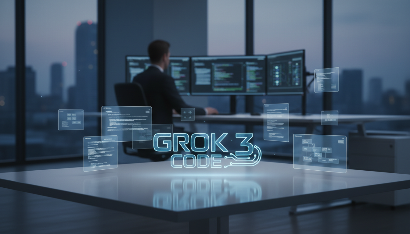 обложка для статьи про Grok 3 Код: Ваше Полное Руководство по Генерации и Отладке Кода