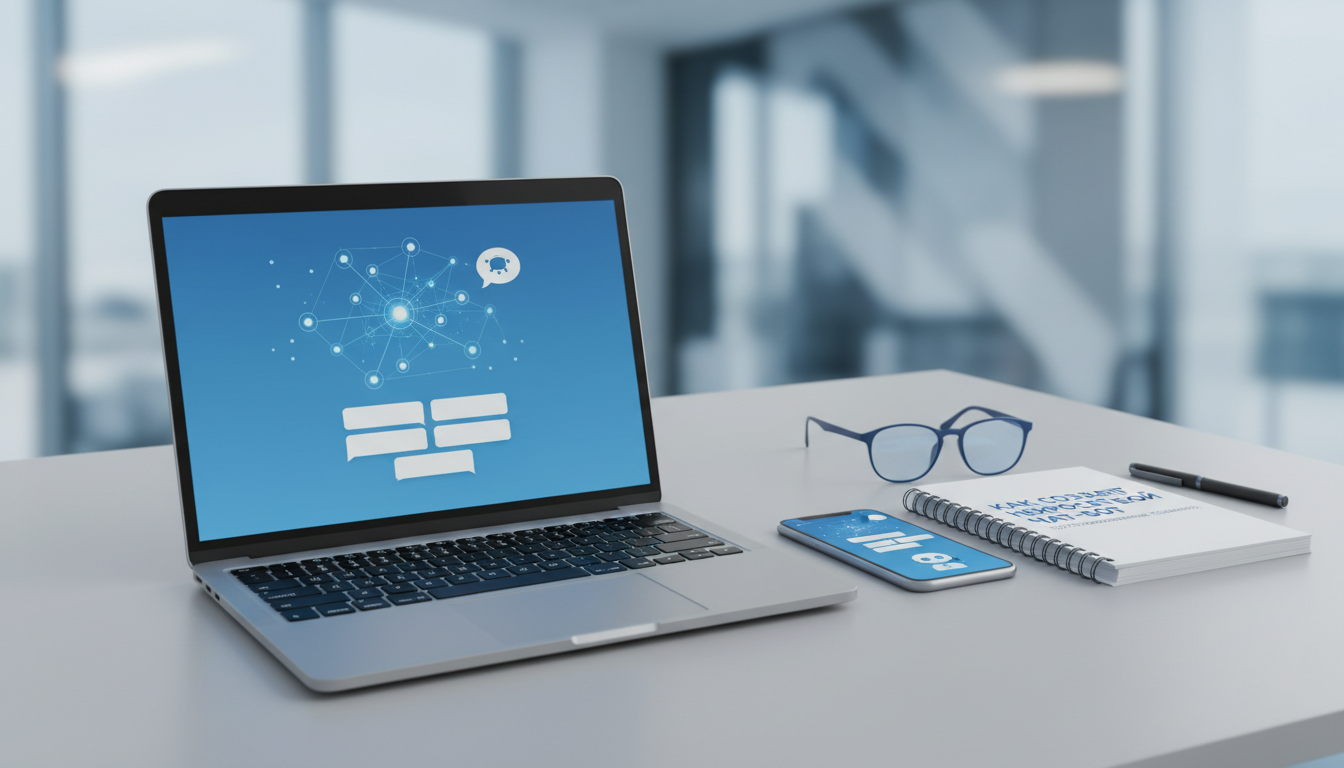 обложка для статьи про Как создать нейросетевой чатбот без программирования: пошагово