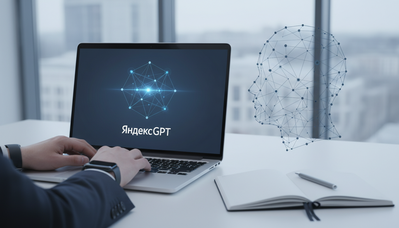 обложка для статьи про Как начать работать с YandexGPT: полное руководство новичкам