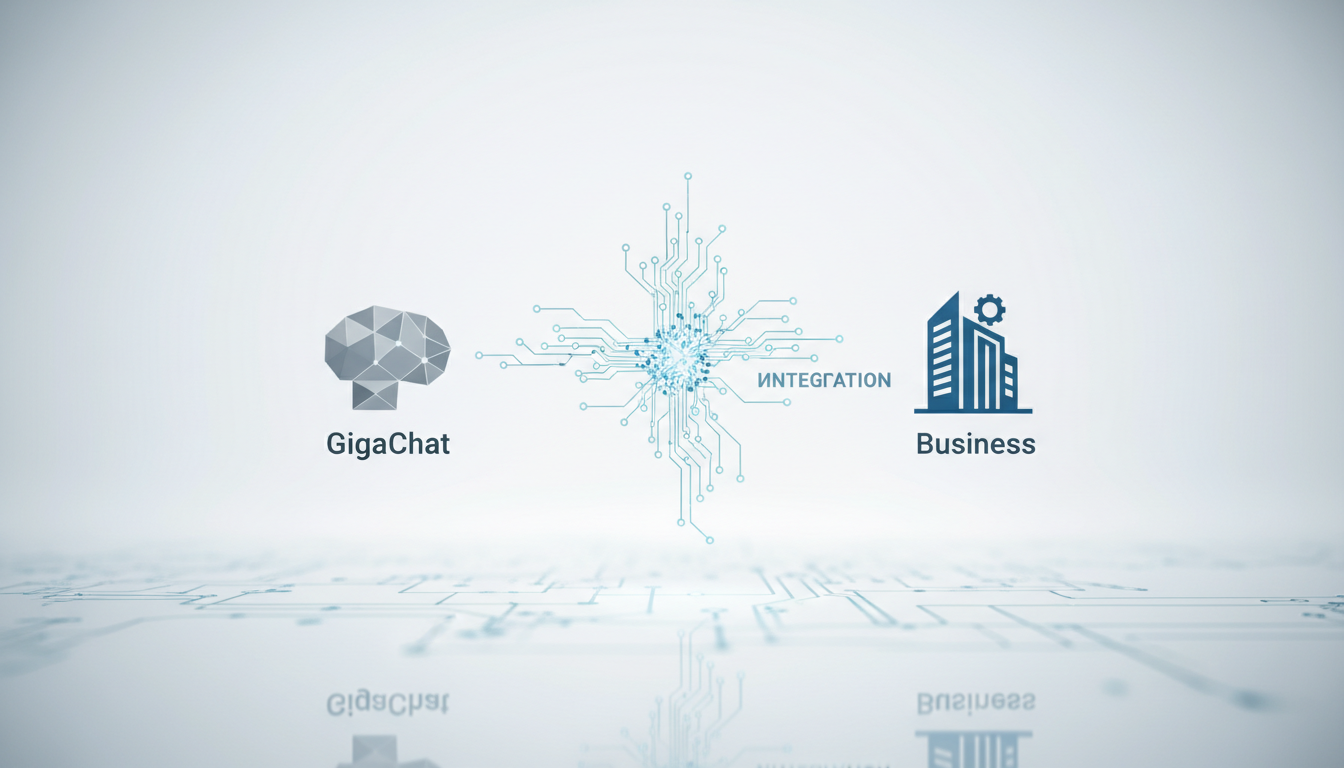 обложка для статьи про Интеграция GigaChat в бизнес: практическое руководство для малого бизнеса