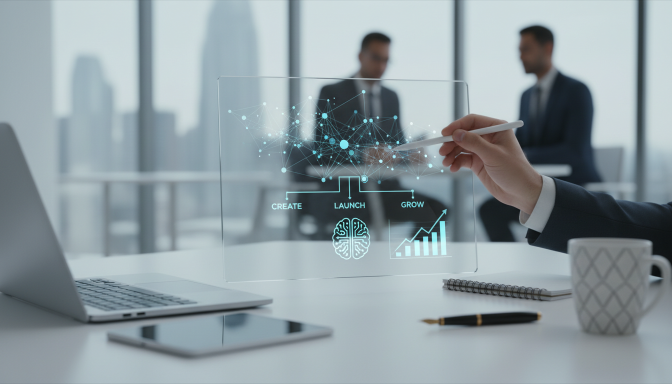 обложка для статьи про Курс с нейросетью: как быстро создавать и запускать онлайн-курсы