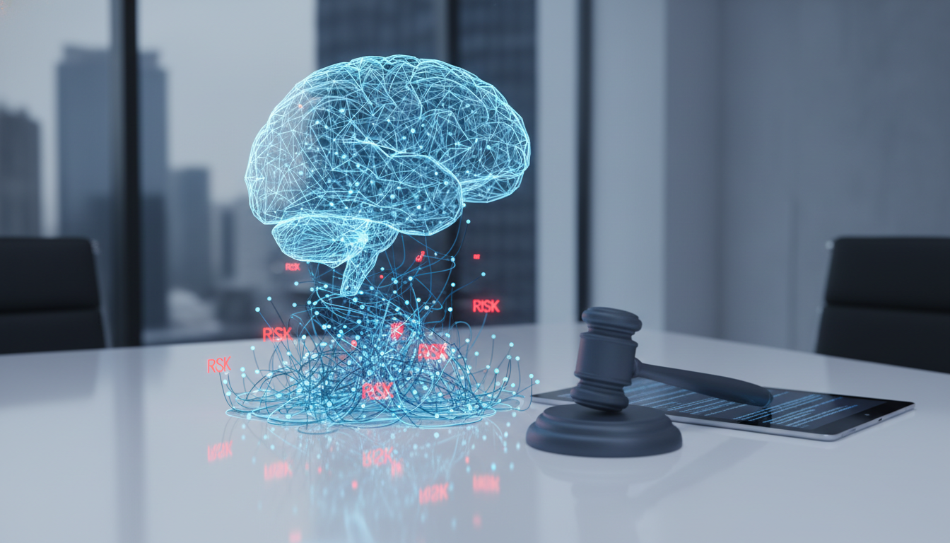 обложка для статьи про Юридические риски искусственного интеллекта: обзор и защита бизнеса