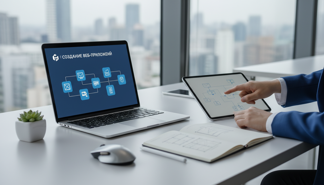 обложка для статьи про Manus 1.5 создание веб-приложений: полное руководство для новичков