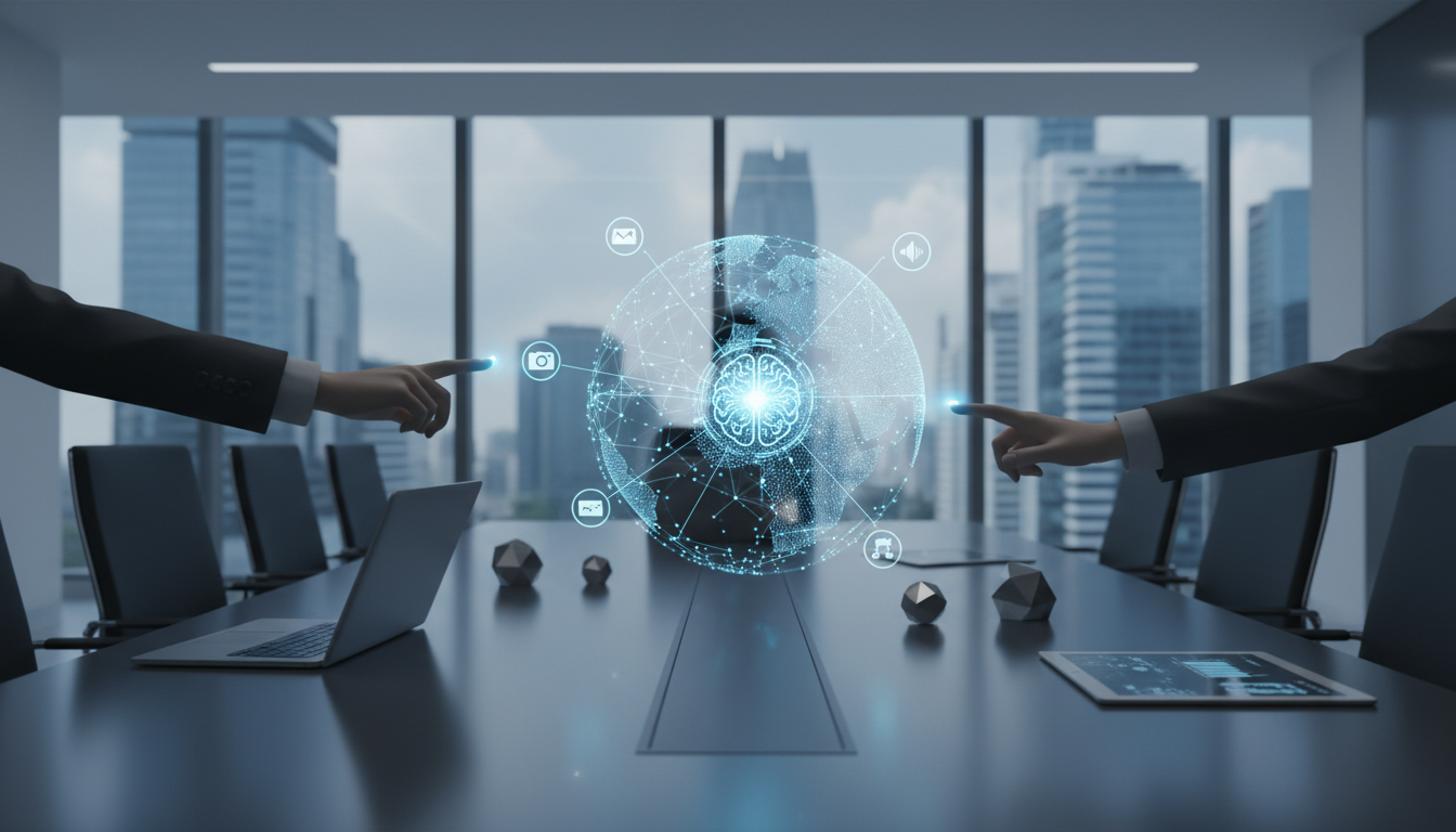 обложка для статьи про Практическое руководство по мультимодальным ai агентам для бизнеса