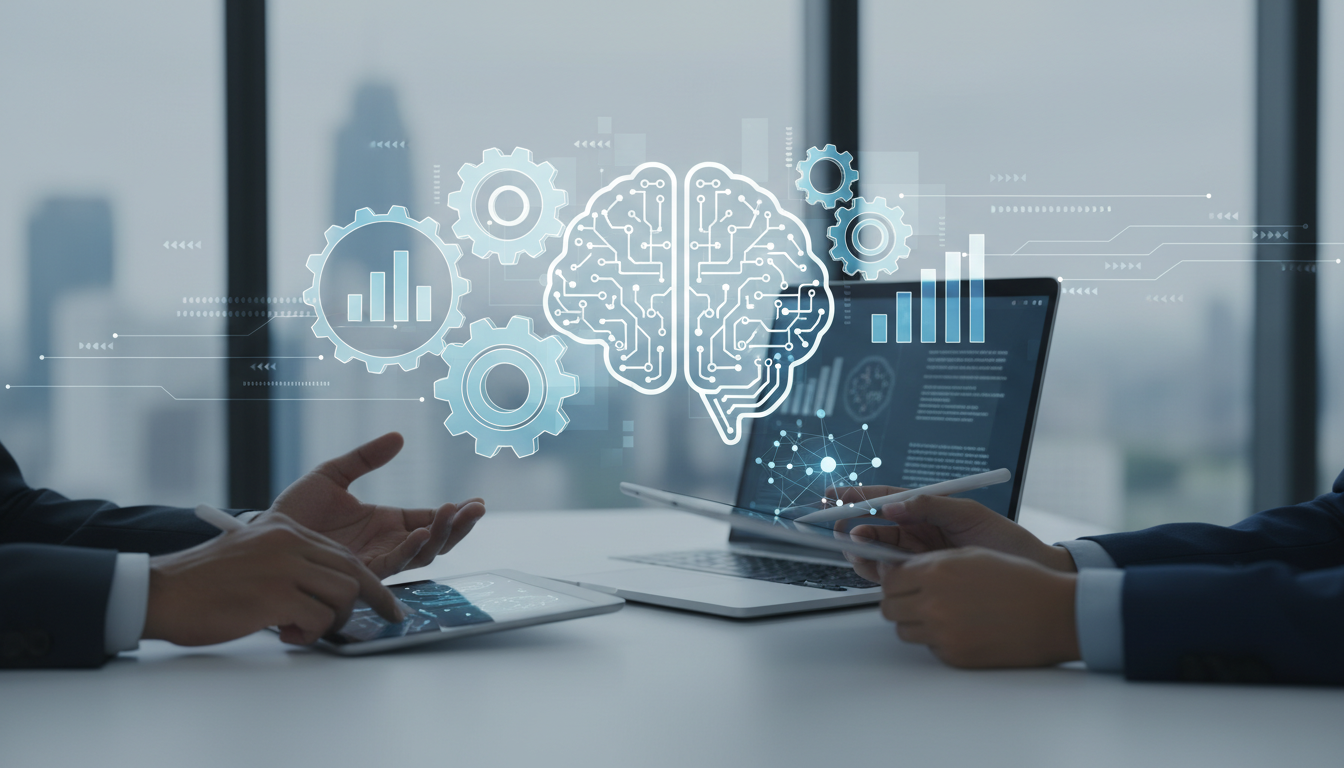 обложка для статьи про Нейросети для малого бизнеса: преимущества, внедрение и кейсы