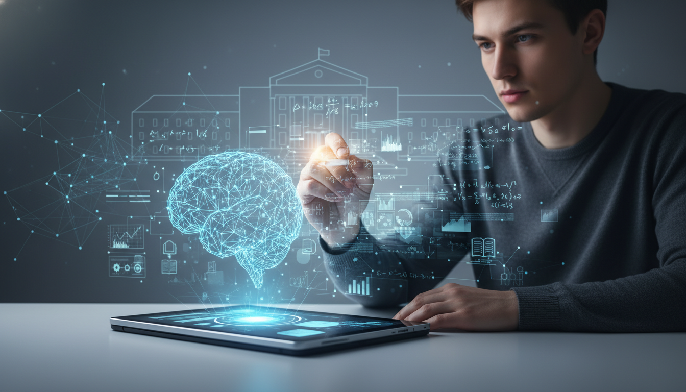 обложка для статьи про Нейросети для учёбы: как эффективно использовать ИИ в образовании