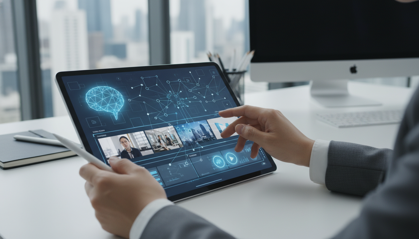 обложка для статьи про Нейросети для создания видео: как делать качественный контент быстро