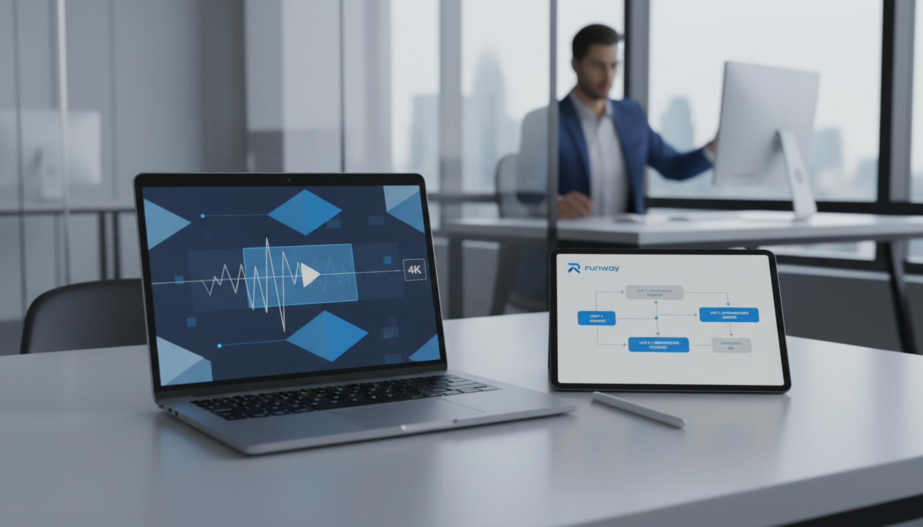 обложка для статьи про Runway 4K гайд: пошаговое создание и апскейл видео для новичков