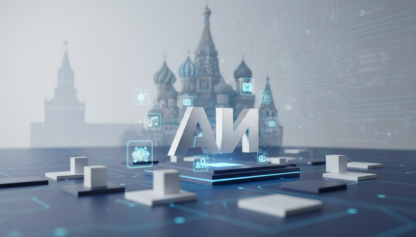 обложка для статьи про Российские AI сервисы: обзор, ключевые игроки и перспективы рынка