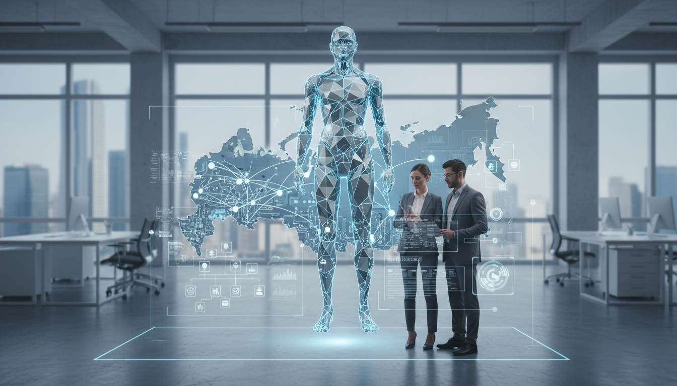 обложка для статьи про Услуги по внедрению AI агентов: оптимизация бизнес-процессов в РФ