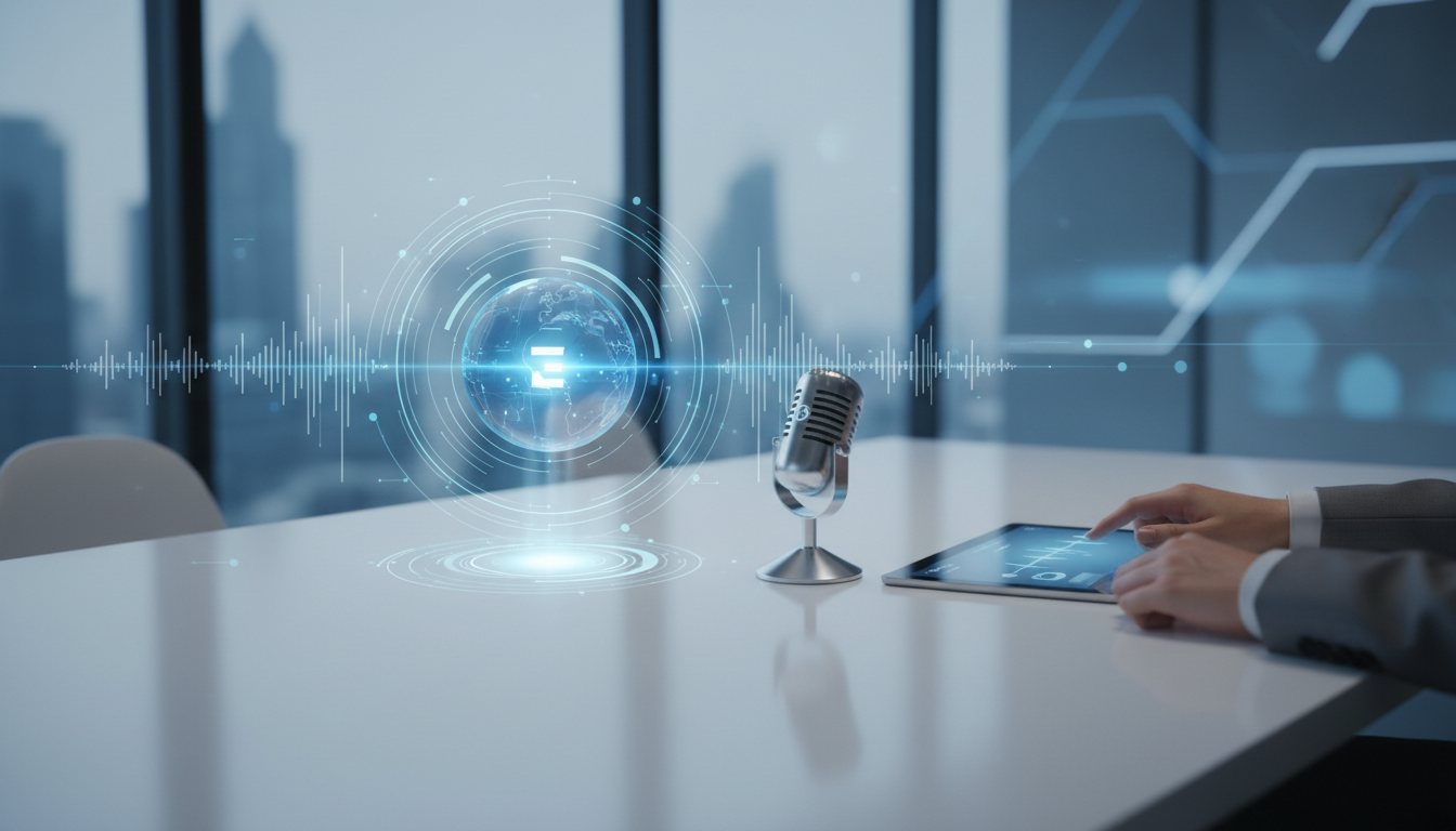 обложка для статьи про Голосовой агент ElevenLabs для малого бизнеса: автоматизация и реализм