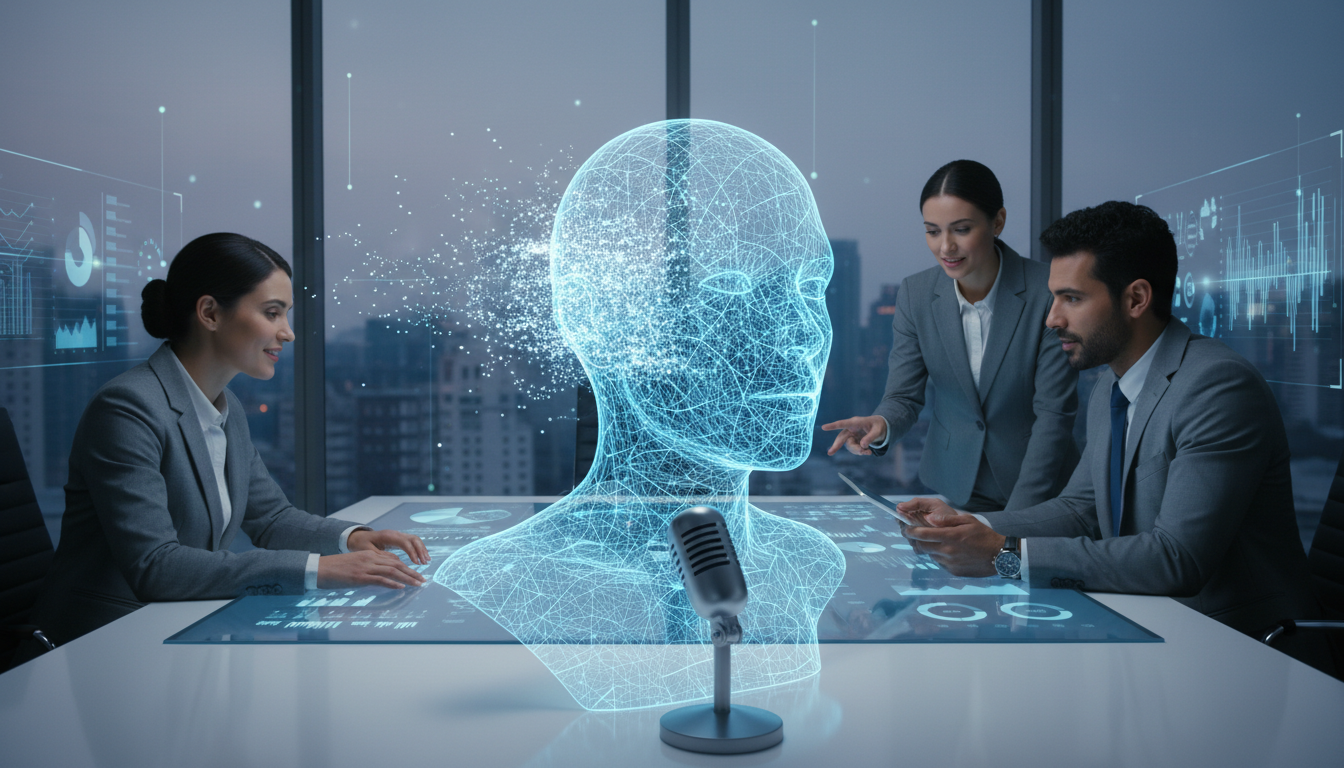 обложка для статьи про Голосовой агент ИИ для клиентов: ключевые преимущества и внедрение