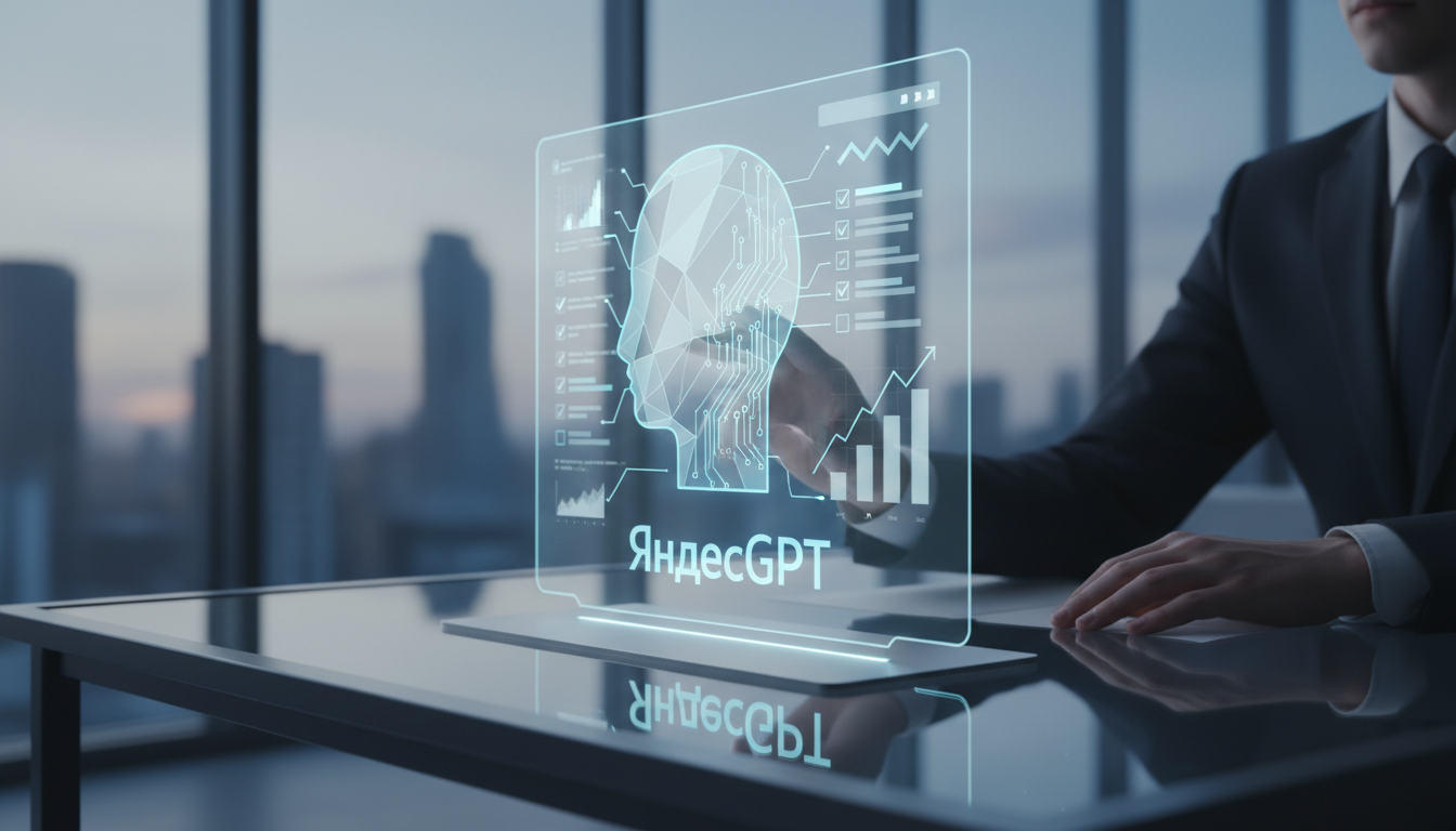 обложка для статьи про YandexGPT личный помощник: автоматизация задач и повышение эффективности
