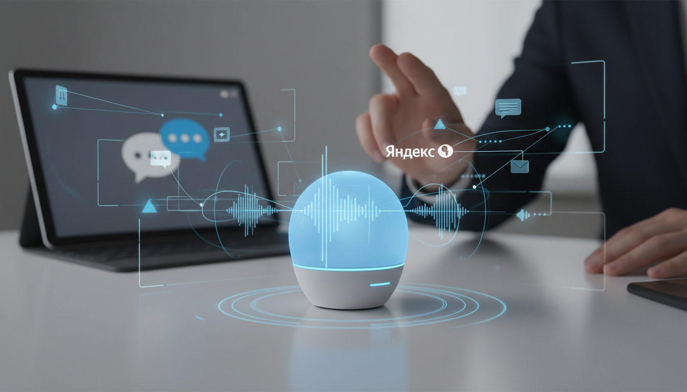 обложка для статьи про Голосовые команды YandexGPT: Откройте новые возможности в управлении