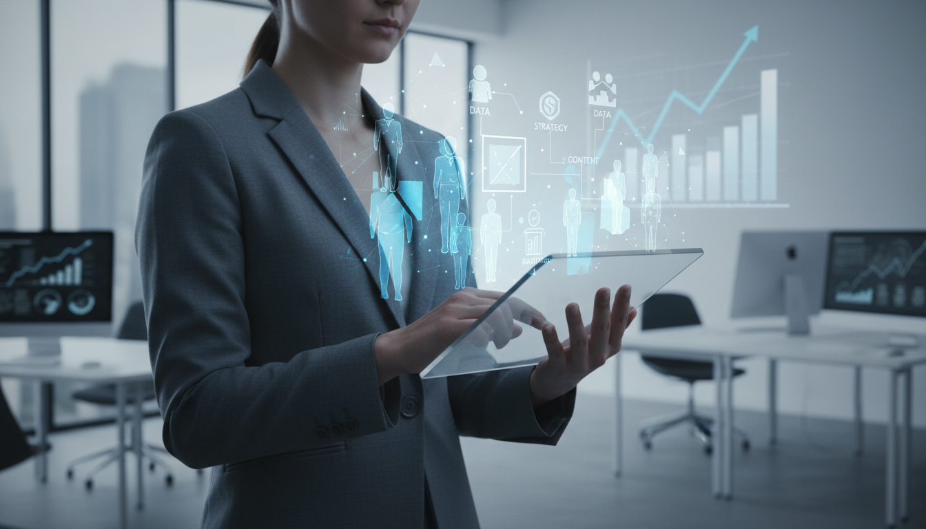 обложка для статьи про AI агенты для маркетинга: пошаговая инструкция для бизнеса