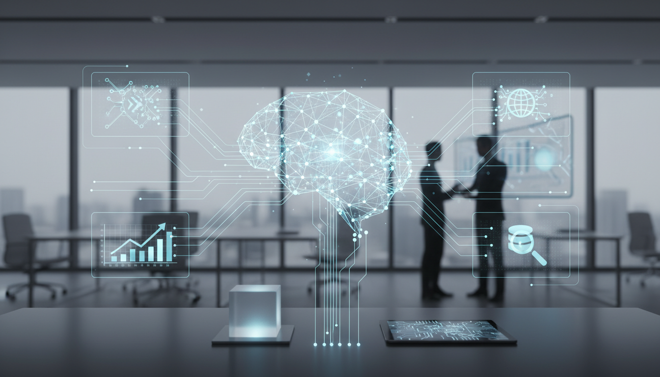 обложка для статьи про Автономные ИИ Агенты в Маркетинге: Революция в Стратегиях и Автоматизации