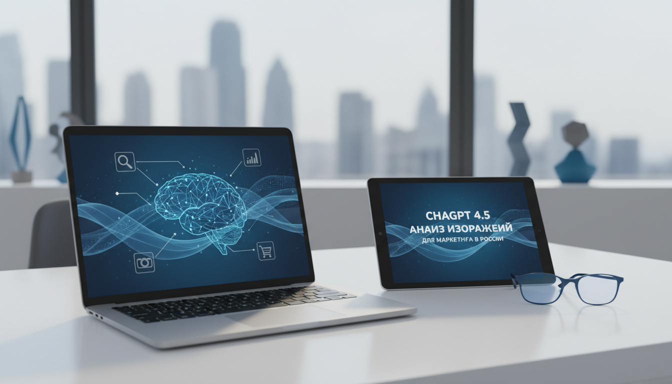 обложка для статьи про ChatGPT 4.5 анализ изображений для Маркетинга в России
