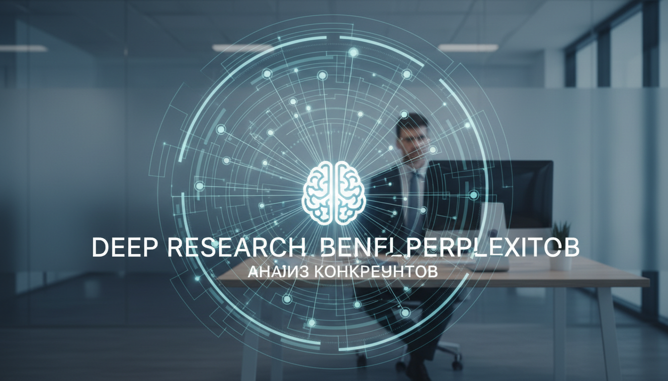 обложка для статьи про Deep Research Perplexity анализ конкурентов: новый подход