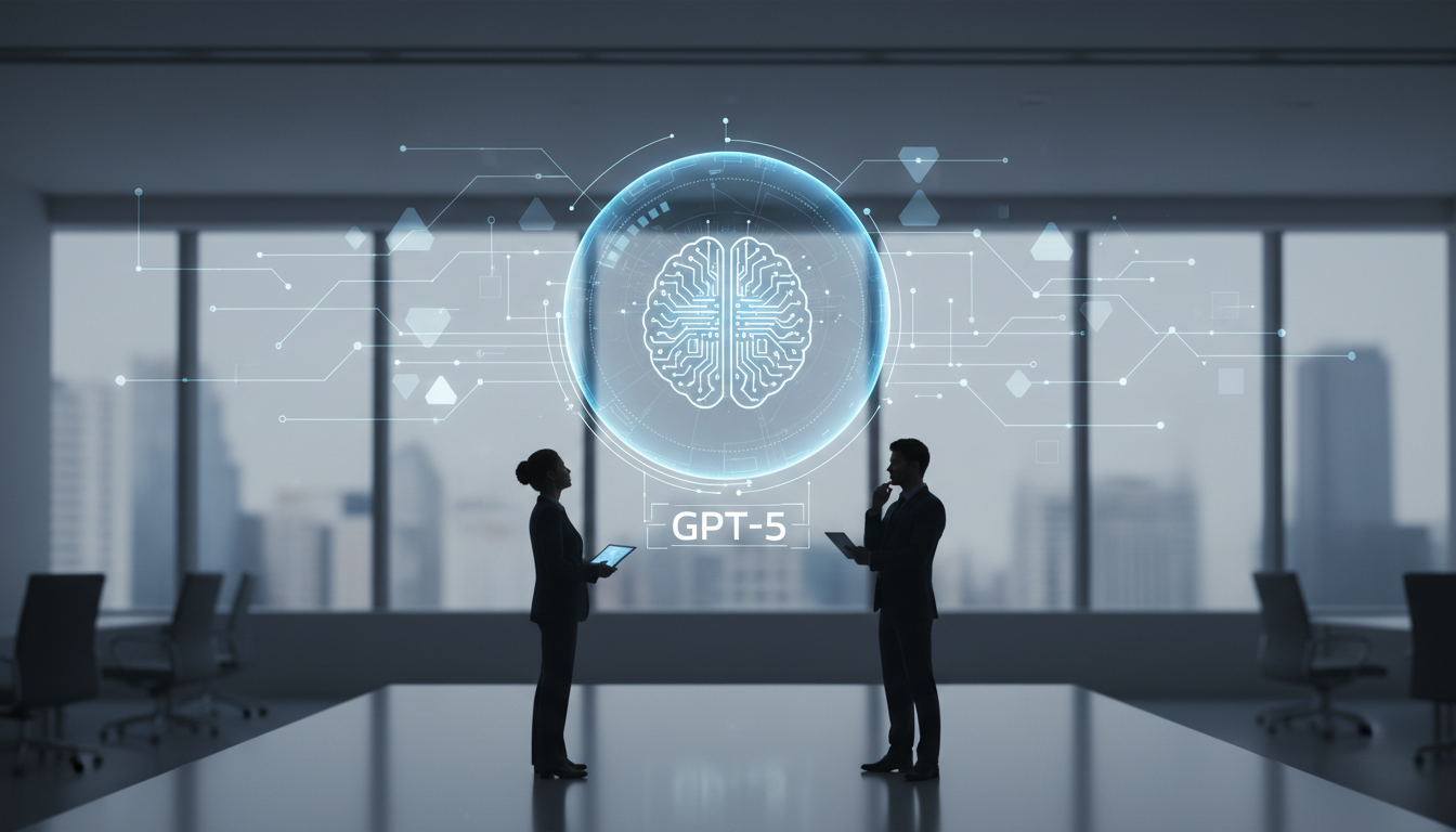обложка для статьи про Интеграция GPT-5: Новая эра в маркетинге и бизнесе