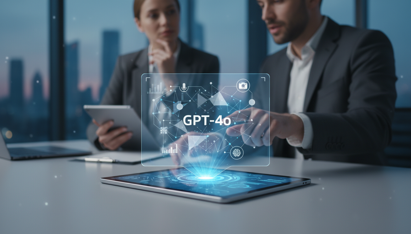 обложка для статьи про GPT-4o мультимодальные возможности бизнеса: Революция ИИ