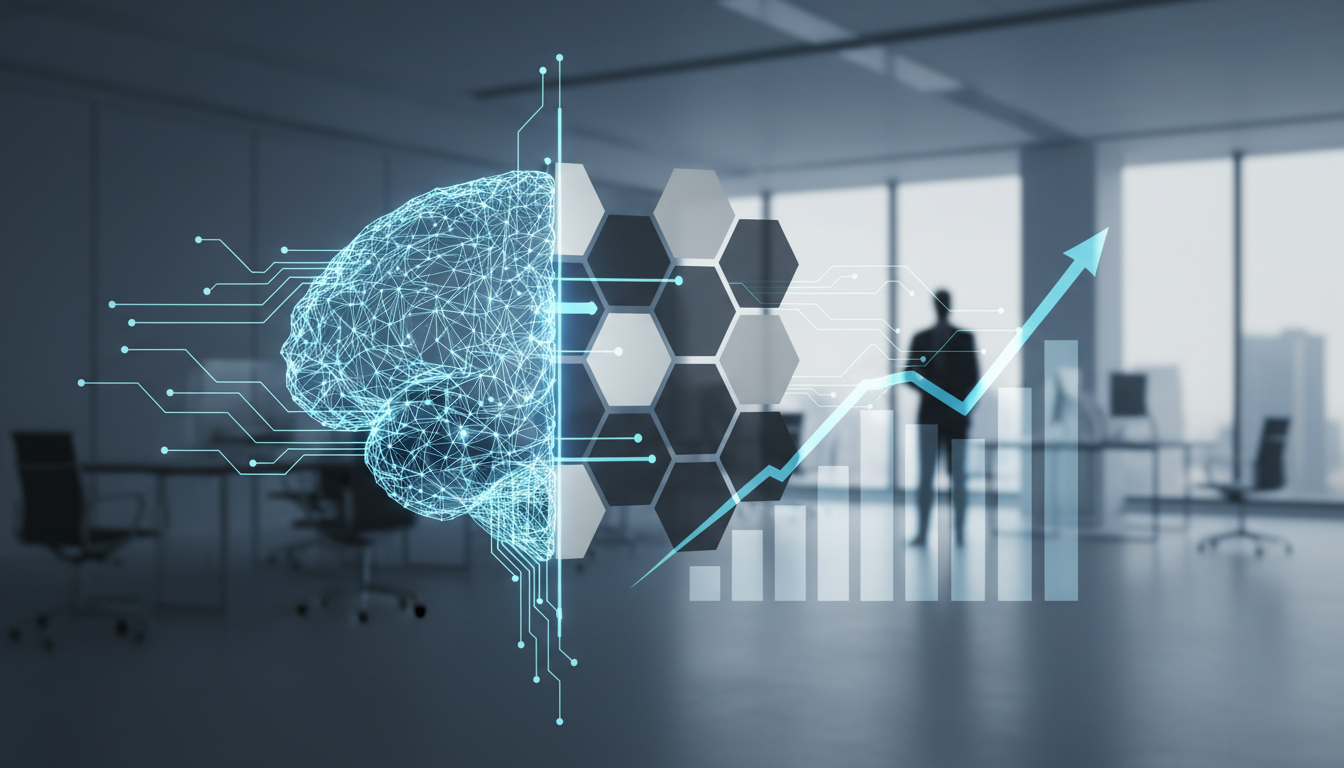 обложка для статьи про Интеграция нейросетей в CRM: Как AI повышает продажи