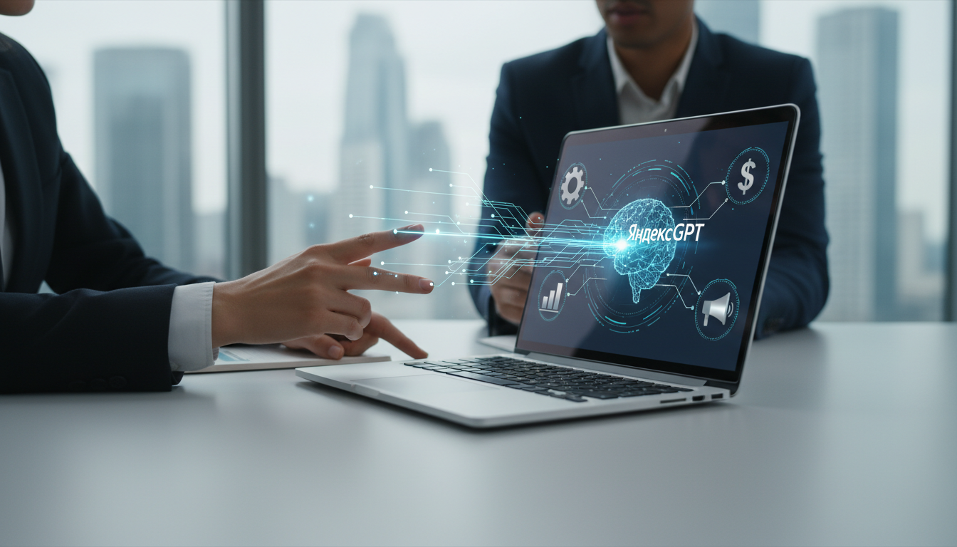 обложка для статьи про Как настроить YandexGPT: Подробное руководство по автоматизации бизнеса