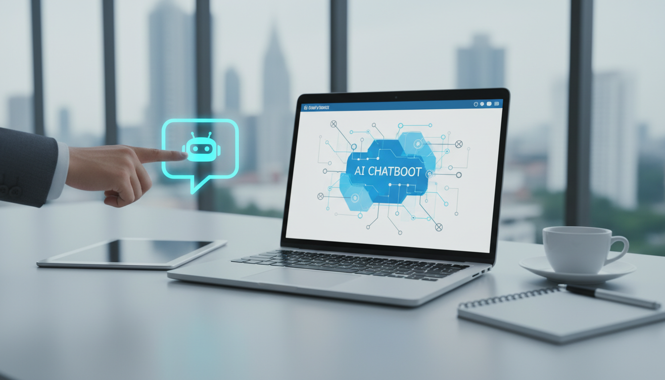 обложка для статьи про Как создать ИИ чат-бота: гид для малого бизнеса