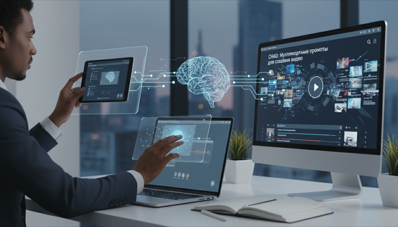 обложка для статьи про Мультимодальные промпты Chad: как создавать видео из текста и изображений