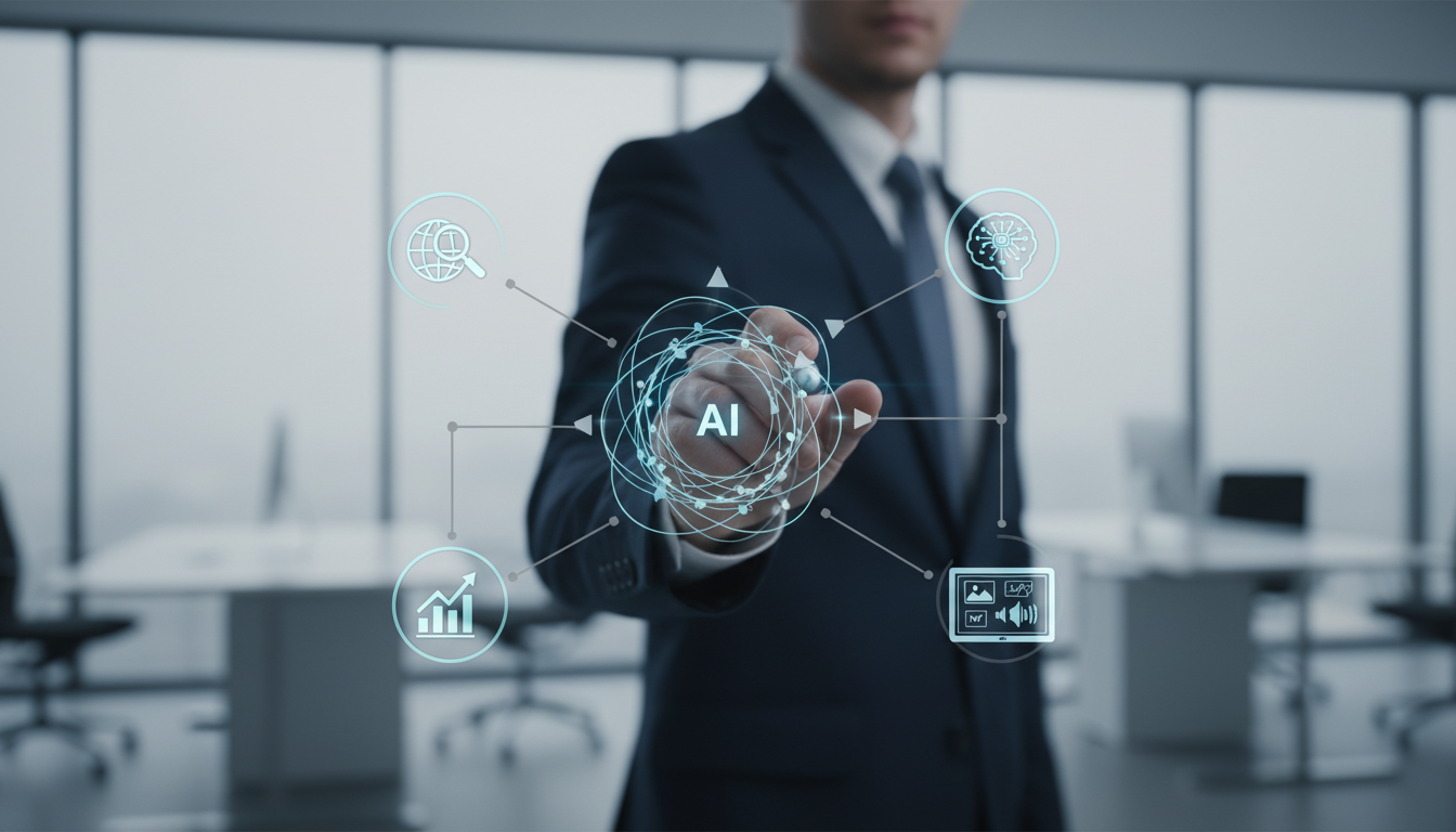 обложка для статьи про Мультимодальные нейросети: гайд для новичков и их бизнесу