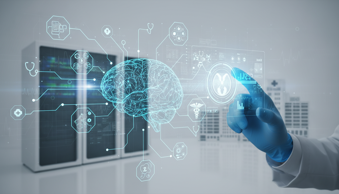 обложка для статьи про Нейросети для врачей 2026: ИИ в медицине и диагностике