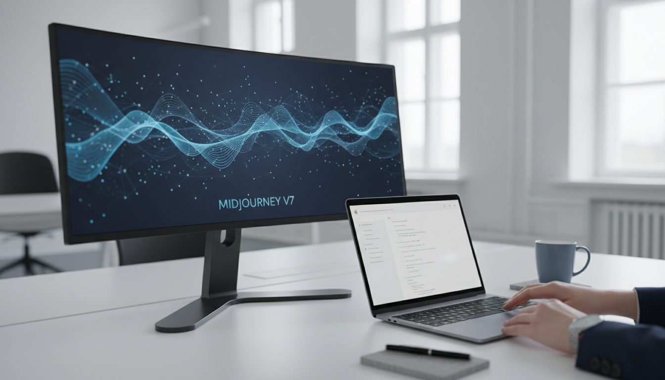 обложка для статьи про Промпты Midjourney V7: гайд от новичка до мастера