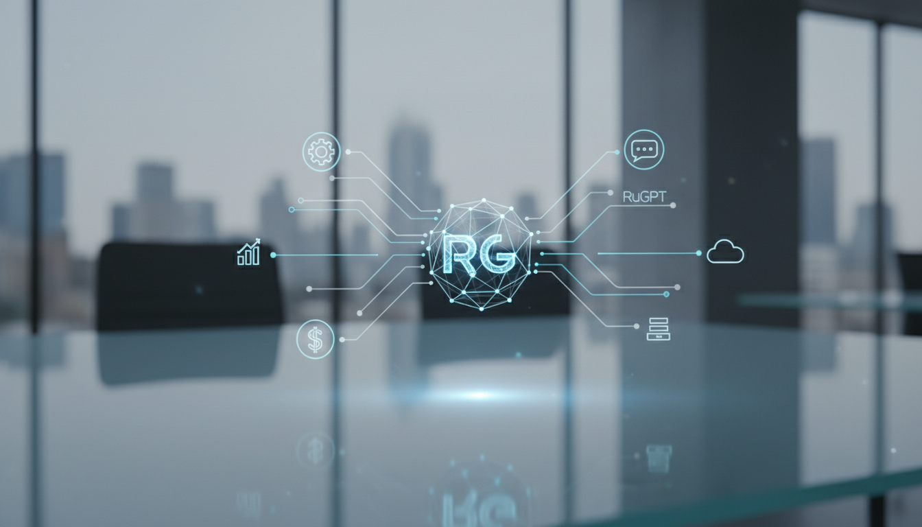 обложка для статьи про RuGPT бизнес процессы: Как российская нейросеть трансформирует бизнес