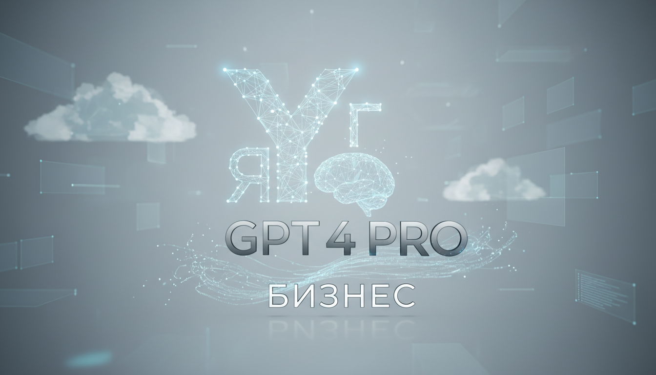 обложка для статьи про YandexGPT 4 Pro бизнес: Полный гайд по внедрению и использованию