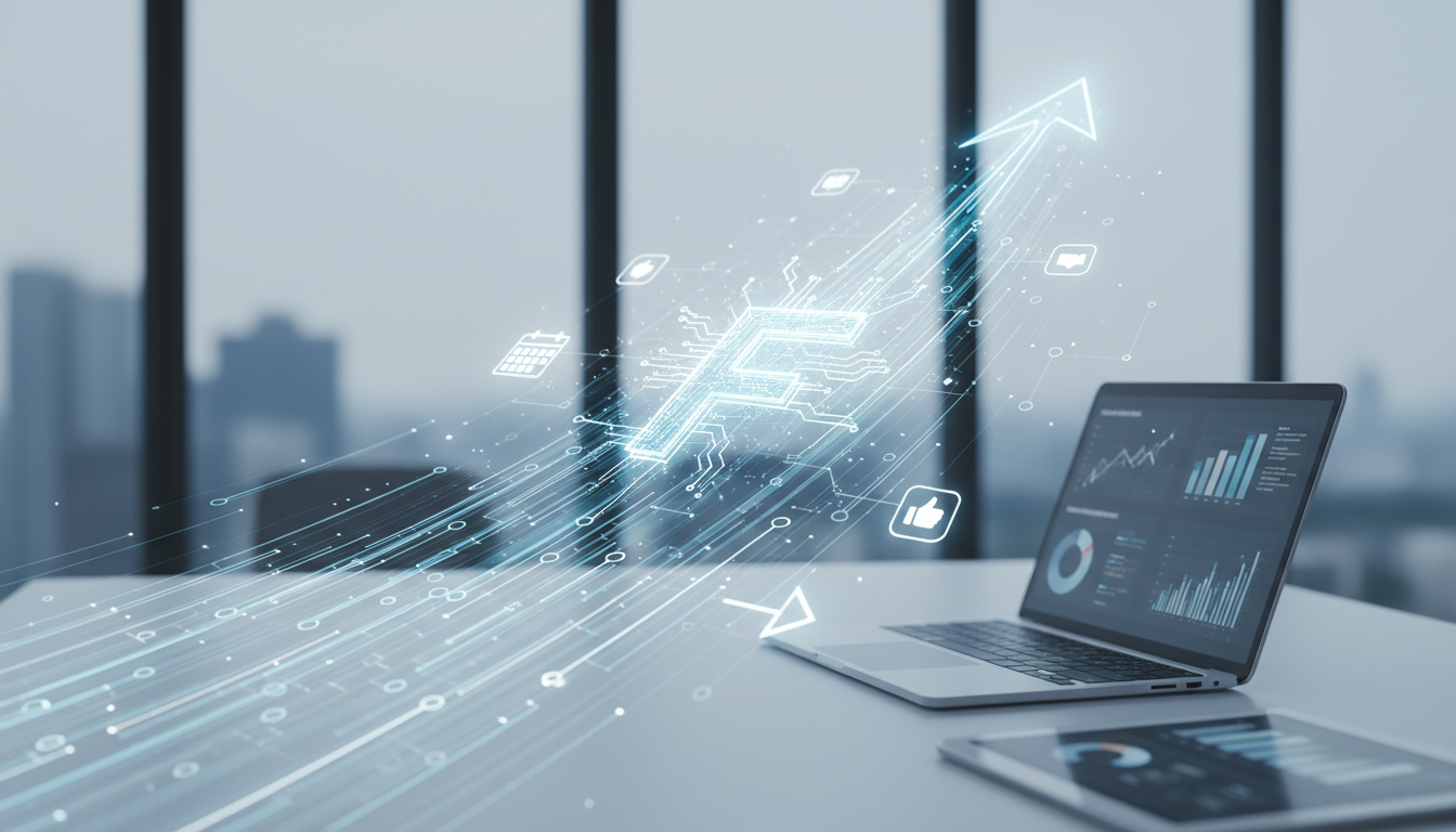 обложка для статьи про Автоматизация SMM Flux: контент-планы и посты в 10 раз быстрее